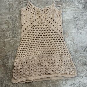Crochet Knit Dress